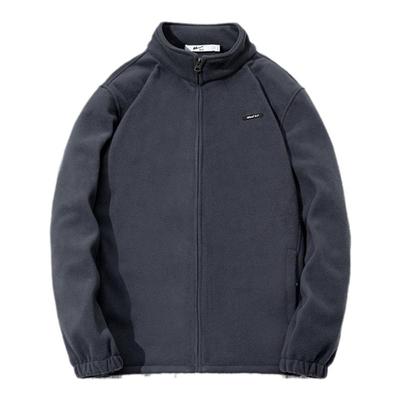 回力摇粒绒外套秋冬新款开衫夹克