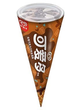 和路雪可爱多香草巧克力草莓甜筒