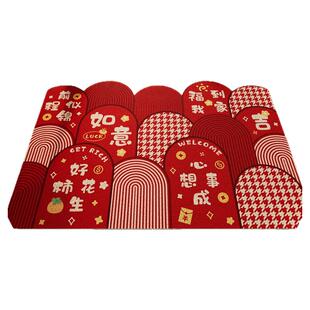 入户门口外地垫耐脏免洗玄关客厅丝圈门外防滑地垫入户蹭土门垫子