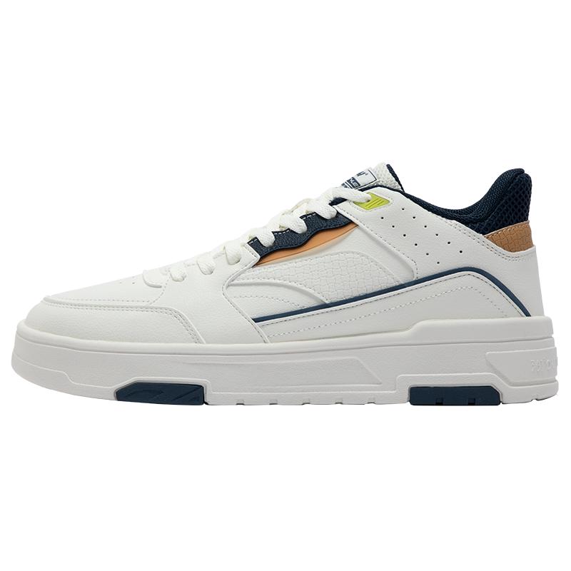 361度男鞋运动鞋2025年新款厚底百搭高帮板鞋