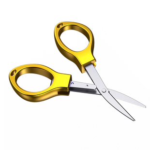 画纪不锈钢小剪刀钓鱼专用可折叠便携铅皮多功能大力马pe线剪配件