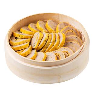 龚嫂手工猪肉卷湖北特产蟠龙菜肉糕蛋饺盘龙菜农家美食速食菜258g