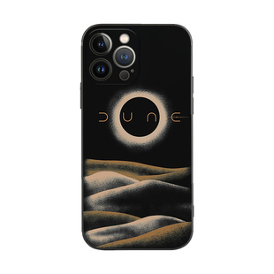 甜茶沙丘dune概念画海报周边沙漠科幻荒漠适用于iPhone15 ProMax/14 plus苹果13Pro手机壳12/11防摔保护壳套