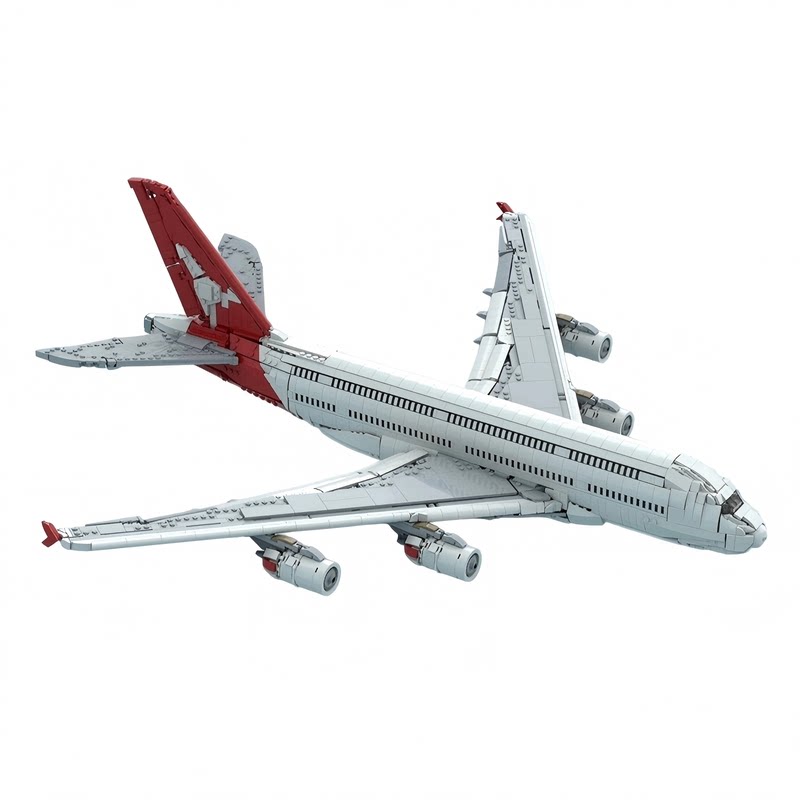 【巨大型】澳航A380客机积木飞机