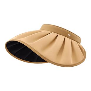 蕉下黑胶贝壳帽BM532倍护空顶防晒全遮光女士大帽檐焦下旗舰店