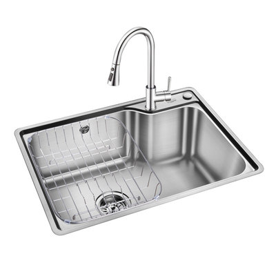 厨房水槽欧琳304不锈钢