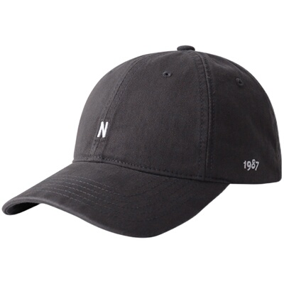 胡茬叔叔软顶棒球帽简约百搭男女