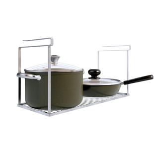 厨房置物架悬挂分层挂架304不锈钢橱柜内吊柜下衣柜收纳下挂挂篮