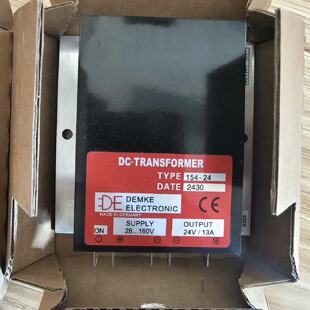 议价DEMKE德国全新原装DC-DC电源模块154-24 输出24V13A