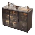 岩板厨房置物柜家用多层餐边柜客厅多功能储物柜可移动收纳小岛台