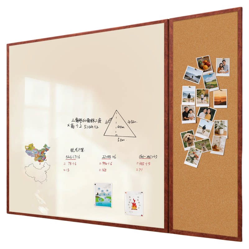 齐富搪瓷强磁力黑板家用画板白板