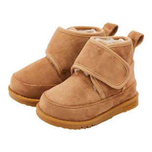 卡特兔宝宝棉鞋男童童鞋冬季新款软底婴儿保暖加绒女童加厚雪地靴