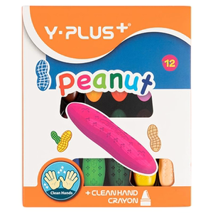 Y·PLUS花生蜡笔不脏手可水洗