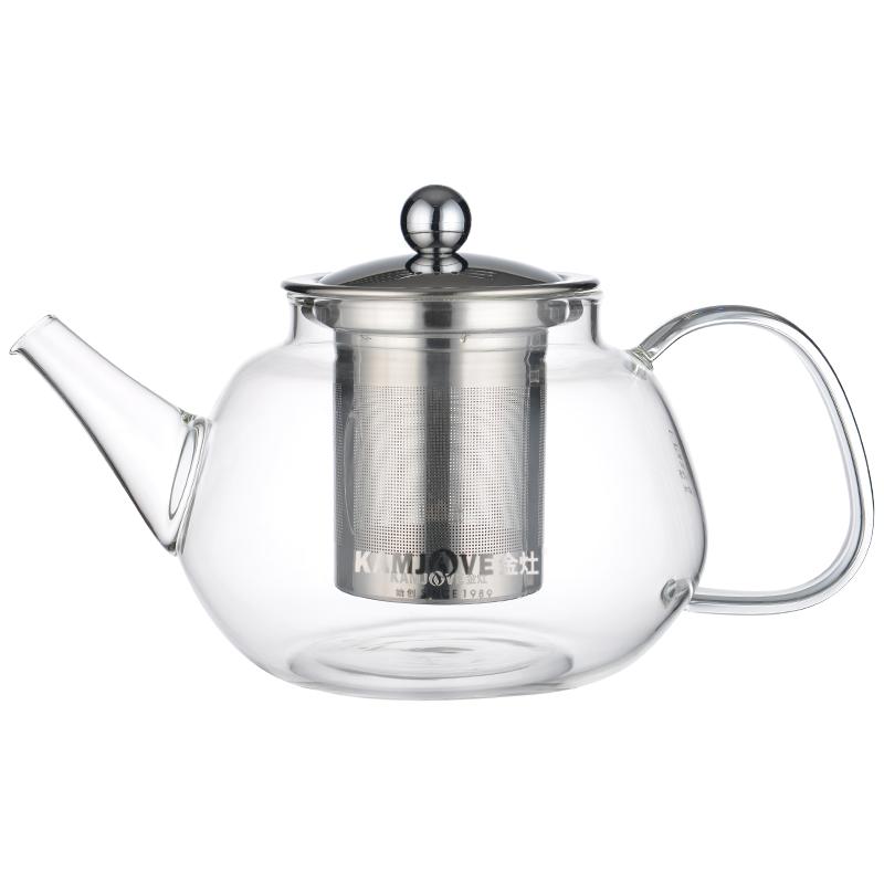 金灶玻璃功夫茶具套装九件套