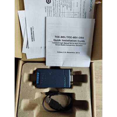 MOXA TCC-80I 全新光隔离型RS-232到RS-4