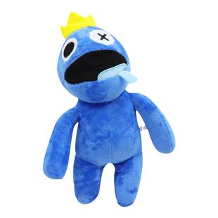 彩虹朋友怪物玩偶蓝朋友 rainbow friends彩虹伙伴公仔小蓝人娃娃