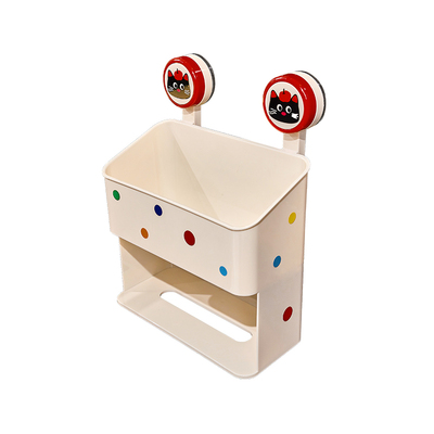 【爆款】吸盘双层卫生间厕纸盒