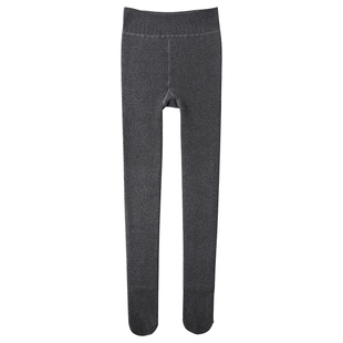 500克打底裤女秋冬外穿2025新款竖条纹东北特厚加绒加厚棉连裤袜