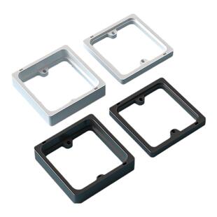 家用86型底盒接线盒插座开关面板暗盒增高圈加高圈修复器垫片PVC