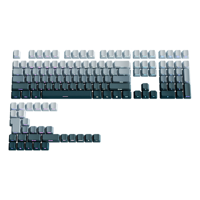 腹灵群青侧刻键帽OEM高双色渐变