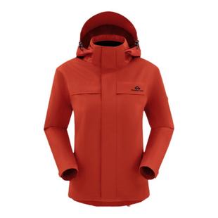 明星同款【朱雀抓绒冲锋衣】拓路者户外登山情侣三合一防风外套