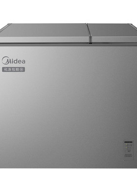 美的210双温冰柜冷冻冷藏两用