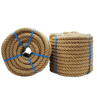 diy手工编织细麻线装饰品猫抓板拔河绳子复古风背景墙粗麻绳