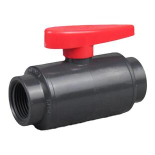 三厘UPVC球阀塑料PVC水管内螺纹阀门内牙简单球阀开关内丝水阀