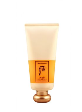 whoo拱辰享洗面奶深层清洁洁面乳