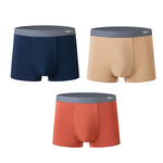 本周3条莫代尔棉7A抗菌大码透气宽松舒适运动秋冬男中腰平角内裤