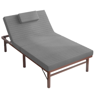 出口折叠床加高家用成人加固单人床办公午休床小户型拼床酒店加床