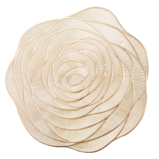 圆桌创意餐垫PVC饭店酒店欧式盘垫碗垫餐具垫新中式餐桌垫隔热垫