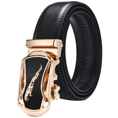 帝狼世家男士皮带真皮中青年商务