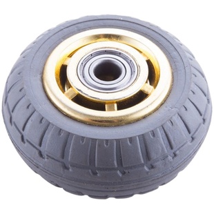 推车轮片脚轮配件万向轮子脚轮静音轮耐高温3寸4寸5寸设备工业件