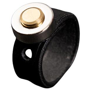 普雷萨斯手工牛皮弹弓专用强磁戒指吸钢珠弹工配件磁铁户外