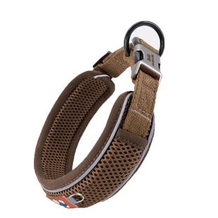 狗狗项圈狗脖圈加宽透气小型犬比熊泰迪中型犬柯基柴犬刻字狗颈圈