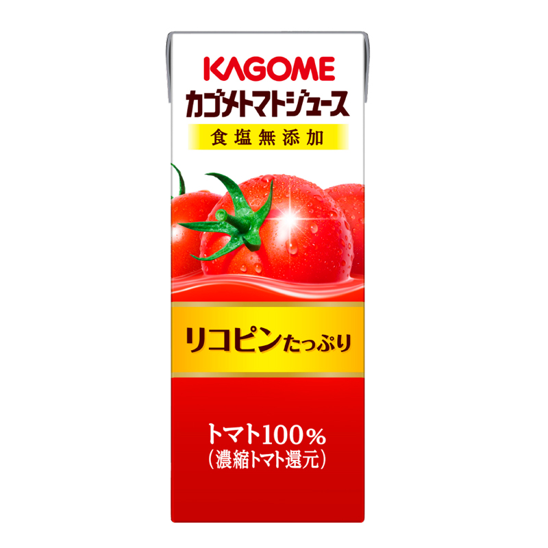 日本进口可果美 kagome蔬菜汁果蔬汁无添加番茄汁 12盒包邮