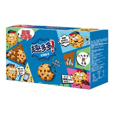 趣多多香脆曲奇国产巧克力味510g