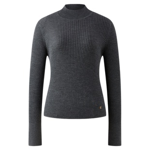 【可机洗羊毛】Eland衣恋毛衣女长袖舒适合身针织衫2025冬季新款