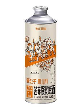 荞公子1000mL苦荞原浆6罐啤酒
