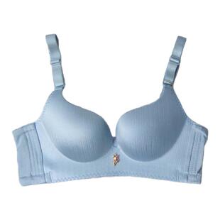 幸福狐狸正品内衣女聚拢无钢圈小胸旗舰店金狐狸厚薄文胸套装官方