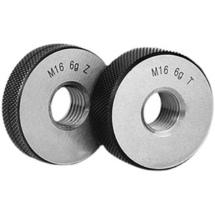 公制螺纹环规M9*1 M10*1.5*1.25*1*0.75*0.5螺纹塞规通止规6H牙规