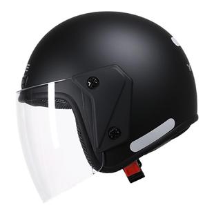 3C永恒头盔女士男款冬季电动摩托车四分之三半盔新国标安全帽883