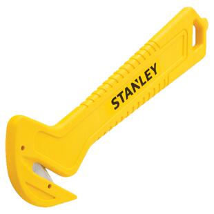 史丹利安全割刀家用开箱刀单边专用拆快递工具带勾刀开快递箱刀