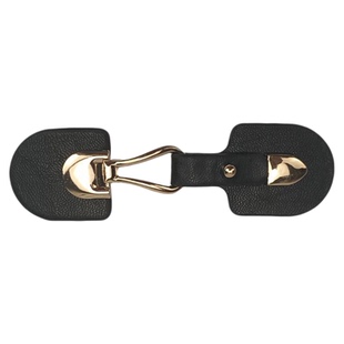 高档金属皮对扣毛呢大衣搭扣袖口皮扣皮草衣领纽扣装饰羊毛扣配件