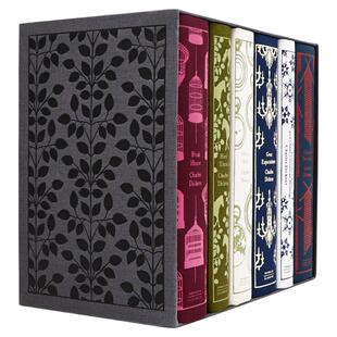 企鹅布纹经典 狄更斯作品6册 英文原版 Major Works of Charles Dickens 精装收藏版 企鹅布面经典 雾都孤儿 远大前程 双城记