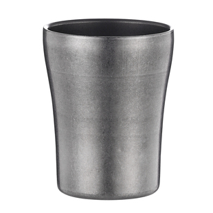 韩式316不锈钢双层水杯复古小蛮腰露营烧烤烤肉啤酒杯茶杯饮料杯