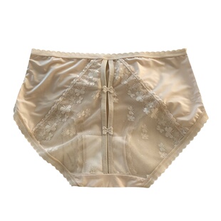 纯欲风蕾丝内裤女性感无痕桑蚕丝底裆情调高级感女生2025新款短裤