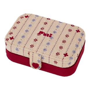 puui噗又原创设计复古寻珍便携式首饰盒小型精致高级饰品收纳盒