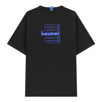 联名款T恤刺绣logo宽松版型